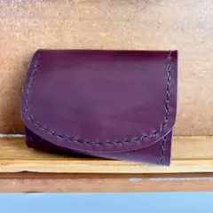 【Art Cross Studio】レザー　小銭入れ　本革　ボックスコインケース