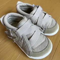 イフミー IFME スニーカー　13.5㎝ ベージュ　スター