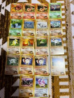 ポケモンカード　ポケカ　旧裏　タケシのポケモン　シリーズ　まとめ　18枚　セット