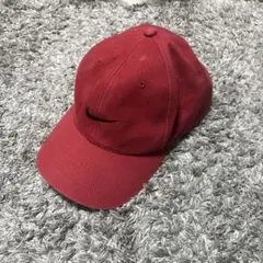 【希少】90s nike front swoosh red cap AZ04