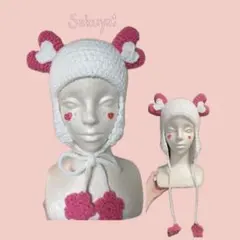 【ハンドメイド品】推し活にも！耳付き帽子　NCTWISH サクヤ