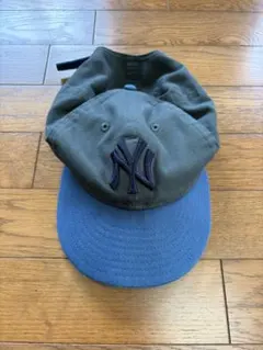 【NEW ERA】ニューエラ ヤンキース キャップ 2トーン チャコール×ブルー