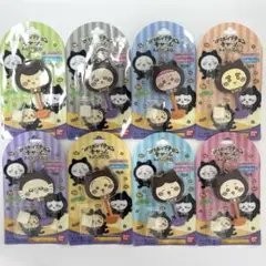 バンダイ ロリポップチョコチャーム ちいかわ みんなで黒猫 全8種 コンプリート