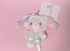 新品タグ付き 산리오 マスコット ぼんぼんりぼん 白猫バレリーナ 봉제인형