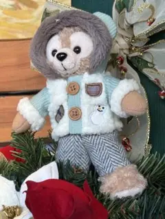 【ぬいぐるみバッジ】ディズニー ダッフィー シークレット・オブ・スノーウィーデイ