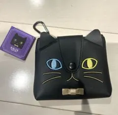 ２０２6年　カルディ　くろねこコインケース 小銭入れ カラビナ付き
