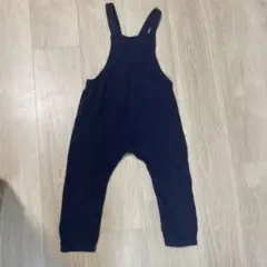 UNIQLO ネイビー オーバーオール 100cm