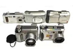 デジカメ5台セット　OLYMPUS CAMEDIA C-300、C-730含む