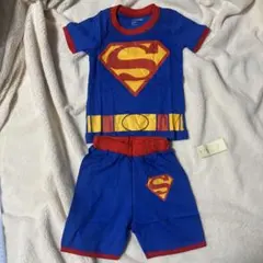 新品90cmスーパーマンBaby Gap半袖Tシャツ ショートパンツ パジャマ