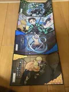 鬼滅の刃 ミニ屏風 4枚セット