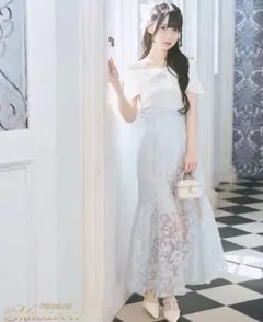 ︎︎︎︎❤︎早い者勝ち❤︎ミシェルマカロン シースルーマーメイドスカート