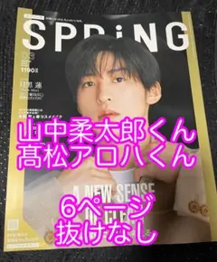 山中柔太郎 髙松アロハ SPRiNG