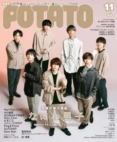 POTATO 11月号 ピンナップ