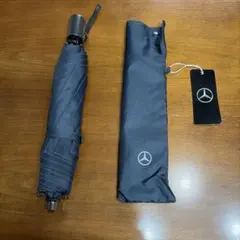 Mercedes-Benz 折りたたみ傘 ブラック