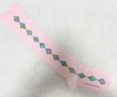 新品未使用 minä perhonen ハイソックス ピンクのサムネイル