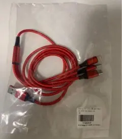 スマートフォン用USBケーブル Type-A(2.0) 3in1