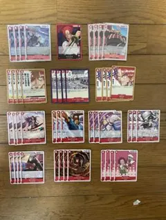 ワンピースカード　赤髪海賊団　赤