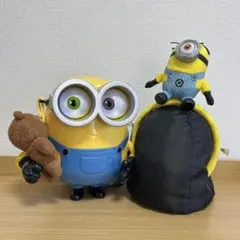 ミニオンズ　ボブ　ティム　ポップコーンバケット　カチューシャ