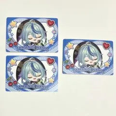 にじさんじ PIGG PARTY チップス カード 珠乃井ナナ 3枚セット