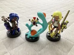amiibo コジャケ/インクリングイエロー/オクトリングブルー スプラトゥーン