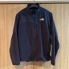 US規格 ノースフェイス フリースジャケット フルジップ ブラック