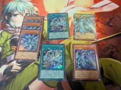 白き幻獣　青眼の白龍 オーバーフレームウルトラ　1枚他