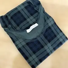 LOWRYS FARM グリーンチェックタンクトップLのサムネイル