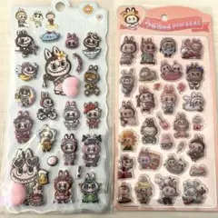 ラブブ　シール2枚セット