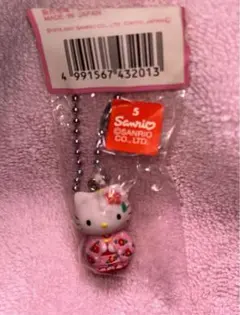 【レア】Hello Kitty 着物キーホルダー　2001年