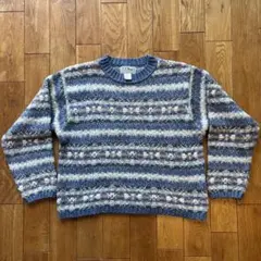 L.L.Bean ストライプ模様 セーター S