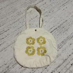 cloud nine 刺繍花柄トートバッグ
