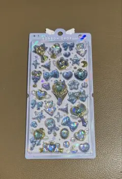 【正規品】ボンボンドロップシール　マジカル　ブルー　水色　クーリア