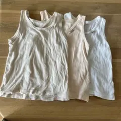 ベビー肌着 タンクトップ 3枚セット 95cm