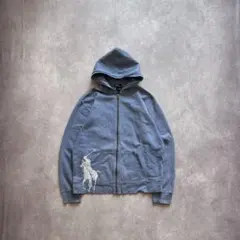 00s Polo Ralph Lauren ジップパーカー ビッグポニー