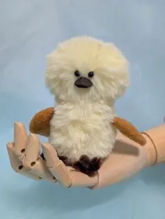 もふ造No.142「ひよっこ」アートドール ハンドメイド ぬいぐるみのサムネイル