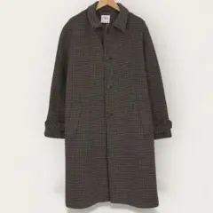 ブラウン ステンカラーコート