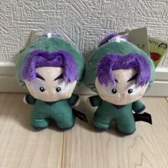 忍たま乱太郎　てちぬい vol.2 潮江文次郎 ぬいぐるみ 2つセット