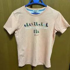 AIGLE 半袖 Tシャツ ピンク ブーツ柄のサムネイル
