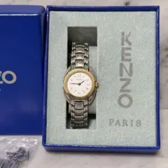 OLD vintage KENZO ケンゾー 腕時計 コンビ ステンレスのサムネイル
