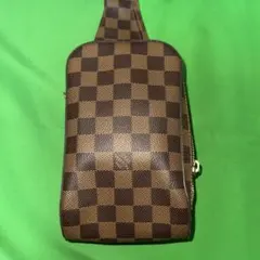 LOUIS VUITTON チェック柄 ボディバッグ