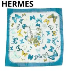 HERMES エルメス カレ90 Rosée de Roses 薔薇の雫 - メルカリ
