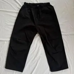 極美品 LIMI feu リミフゥ サルエルパンツ バルーンパンツ 黒 L相当