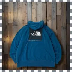 ノースフェイス バックスクエアロゴ プルオーバーパーカー XL