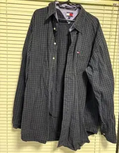Tommy Hilfiger チェック柄長袖シャツ
