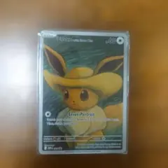 ポケモンカード Eevee with Straw Hat