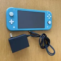 Nintendo Switch Lite ターコイズブルー 充電器付き
