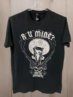 アークティック・モンキーズ バンドTシャツ 初期ロゴ S 美品 入手困難品 アークティック・モンキーズ バンドTシャツ 初期ロゴ S 美品