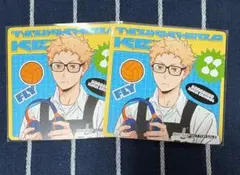 ハイキュー タワレコカフェ コースター 月島蛍 2枚