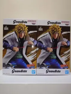 253.ナルト　波風ミナト　グランディスタ　最新プライズ　２体セット