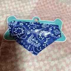 No.2935☘️犬猫用 バンダナ XSサイズ ハワイアン グラデーション ブルー No.2935☘️犬猫用 バンダナ XSサイズ ハワイアン グラデーション